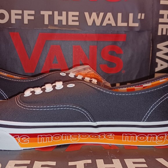 VANS Men's 5.5/Women's 7 Authentic 44 DX Our Legends Mongoose Black/Orange - Picture 5 of 12